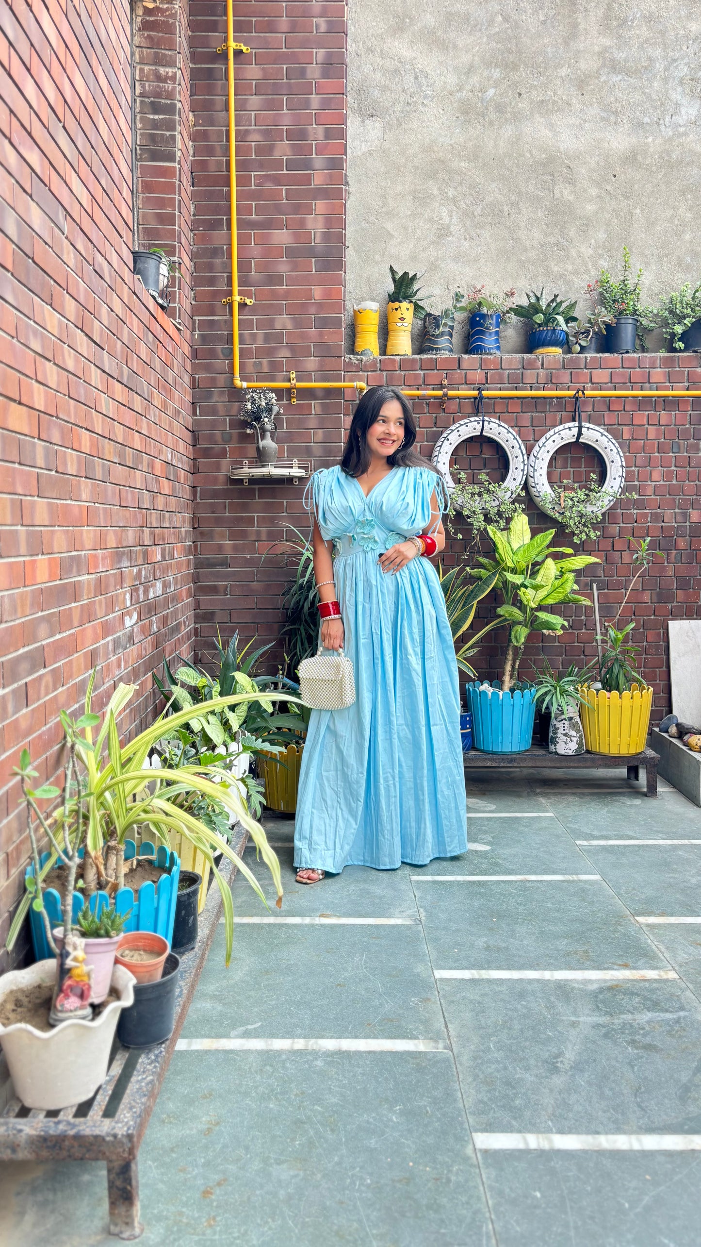 SKYBLUE MAXI DRESS