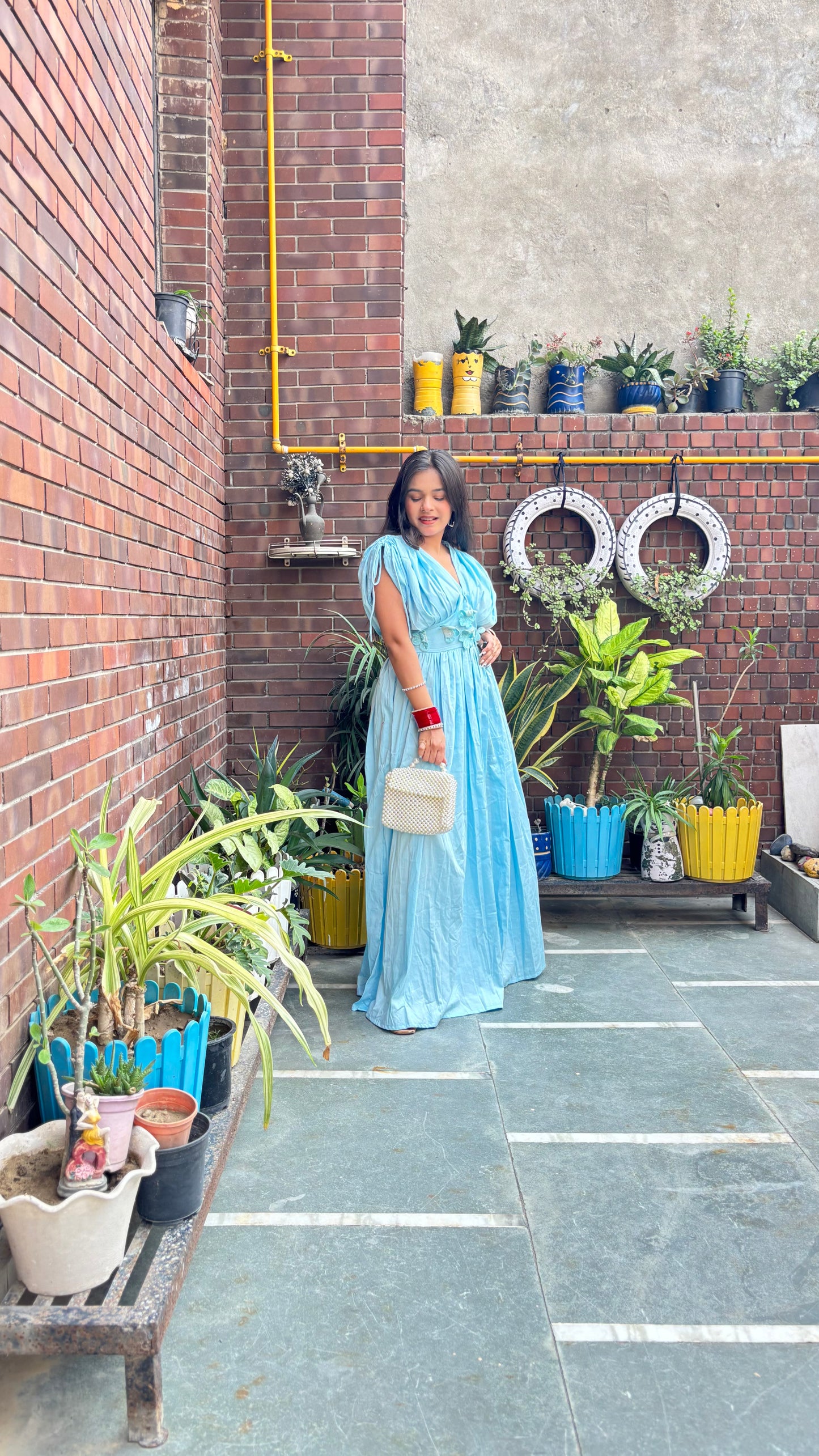 SKYBLUE MAXI DRESS