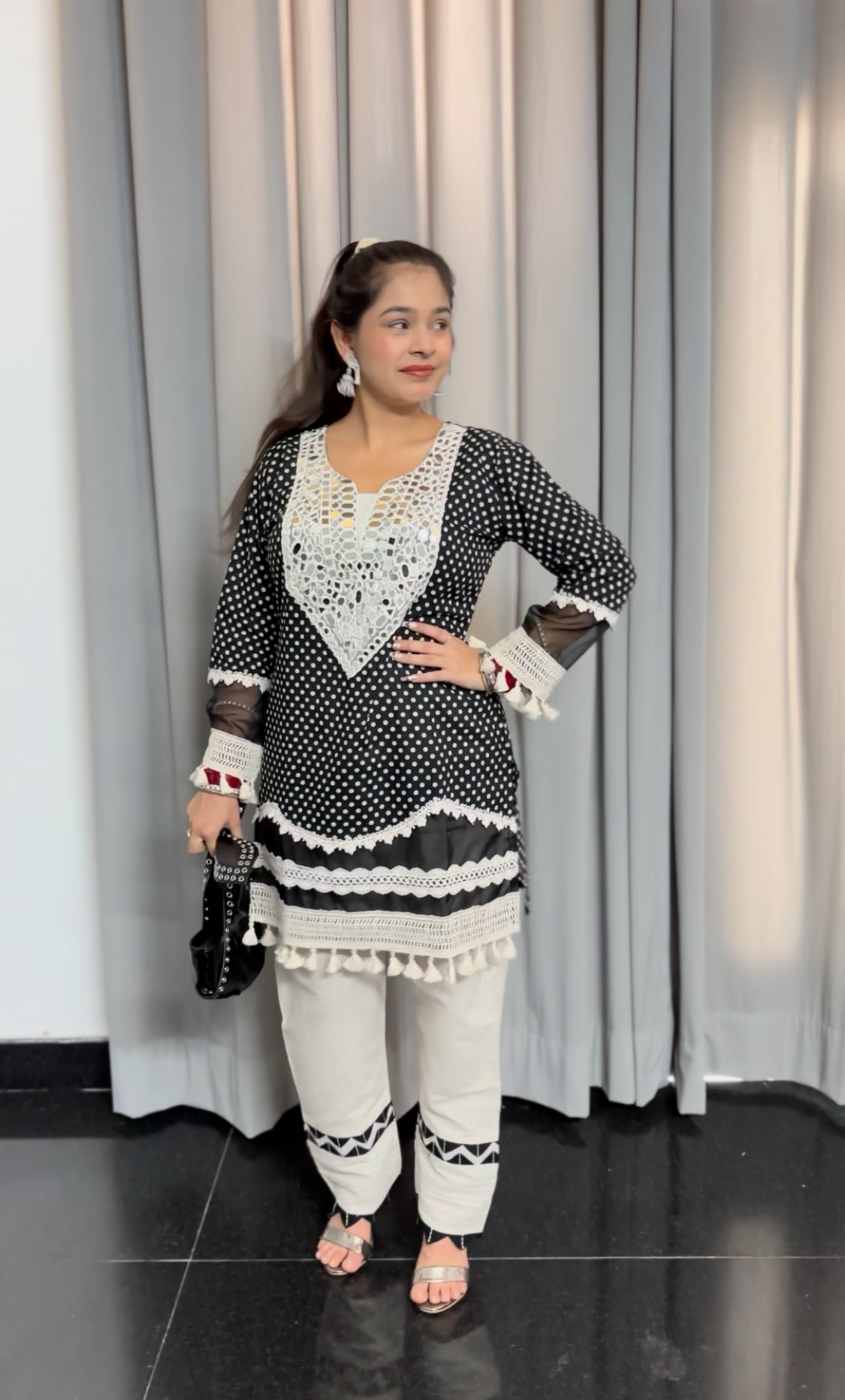 Polka Mirror Coord Set