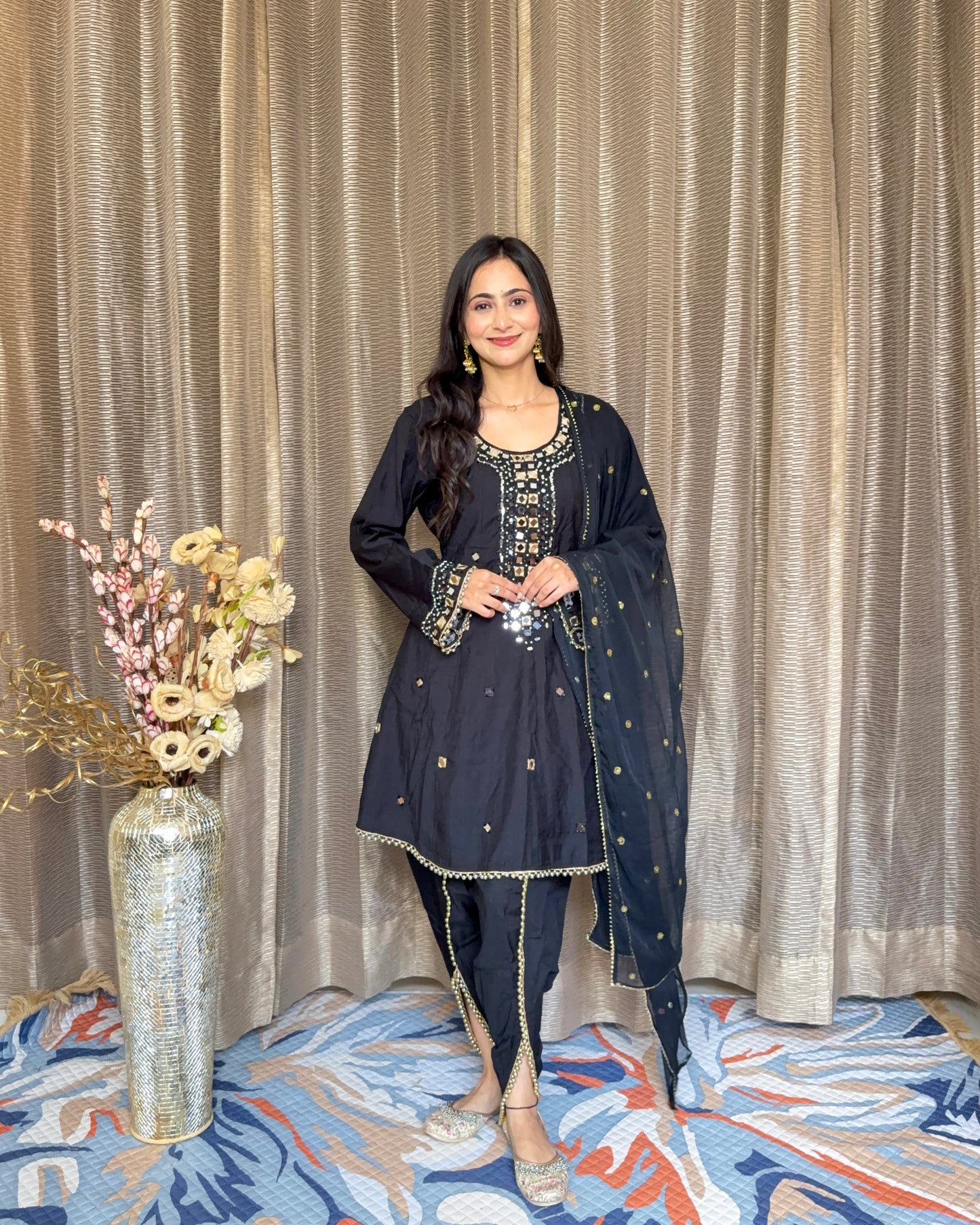 BLACK SUIT SET