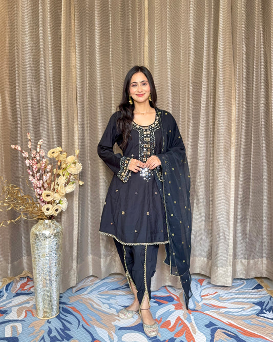 BLACK SUIT SET