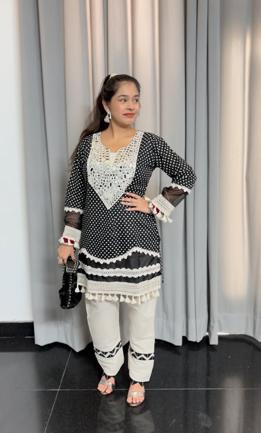 Polka Mirror Coord Set