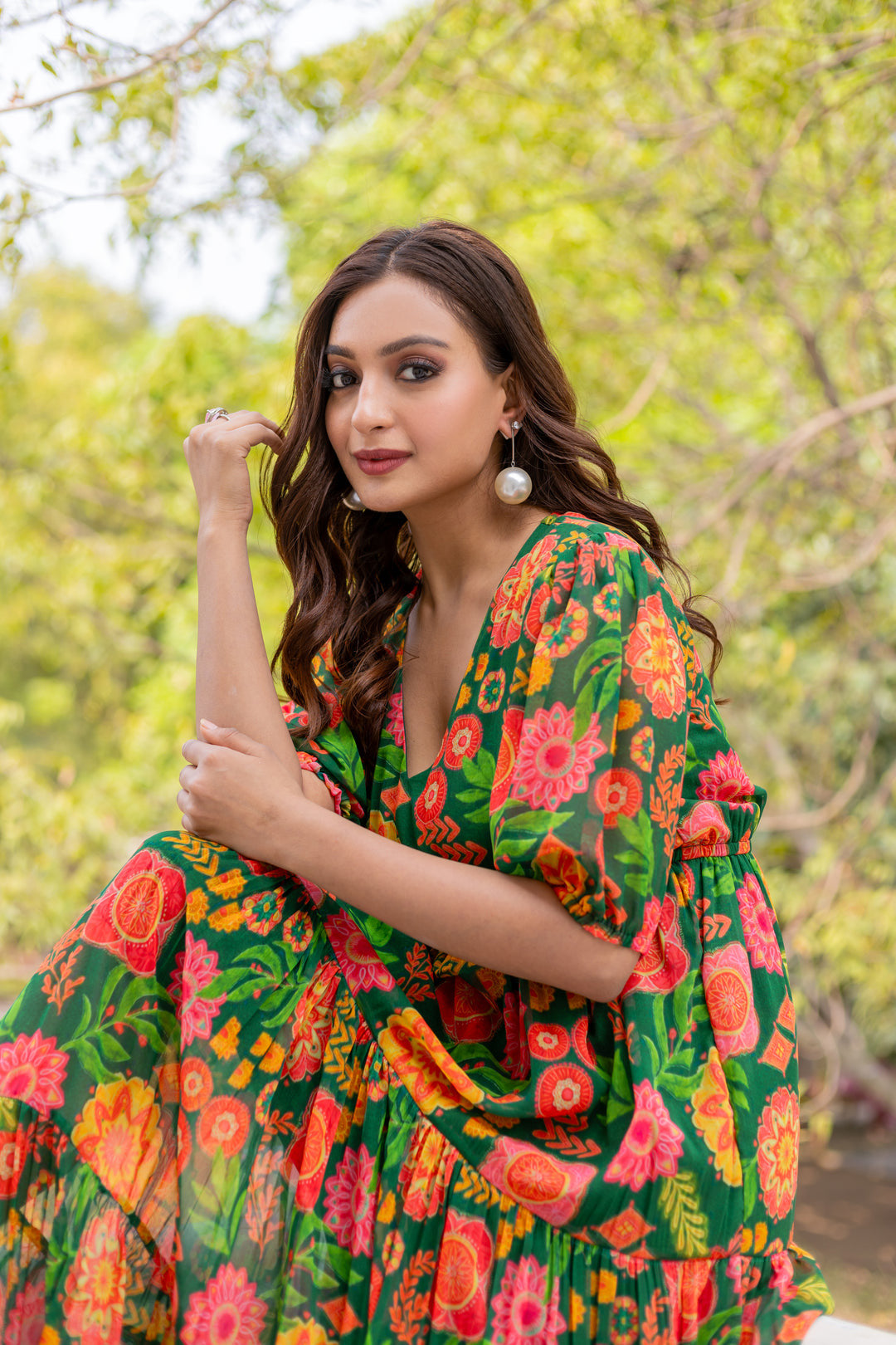 Garden Breeze Maxi Dress